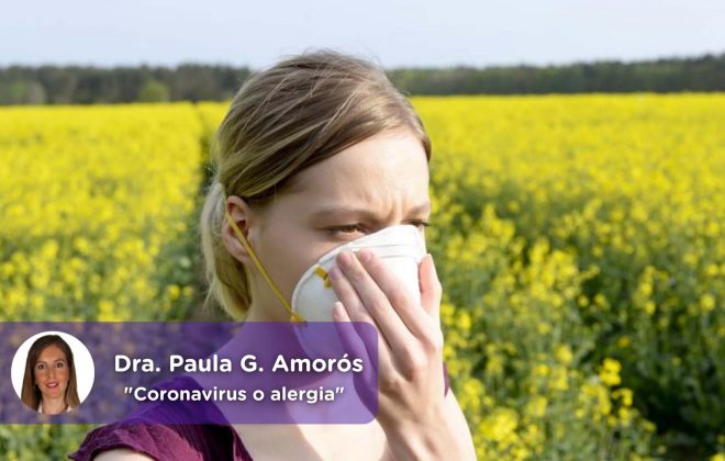 Coronavirus, covid19, alergia, alergia primaveral, mediquo, Paula García Amorós, salud, telemedicina, app.