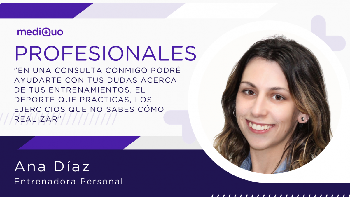 Entrenadora personal, perder peso, vida sana, vida saludable, entrenamiento en casa, mediQuo, Salud, Chat médico, Ana Díaz