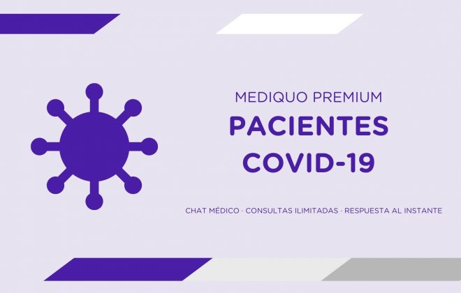 Plan premium mediQuo para pacientes COVID-19, aislamiento domiciliario, test PCR, salud, chat médico, atención médica