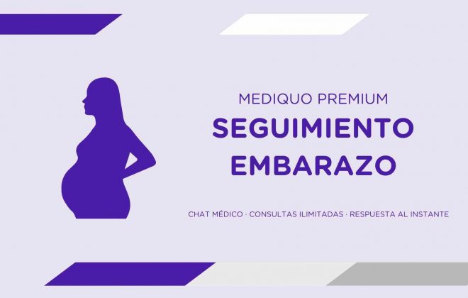 Plan premium Seguimiento embarazo mediQuo. Asesoría Digital. Telemedicina. Salud. Chat médico.