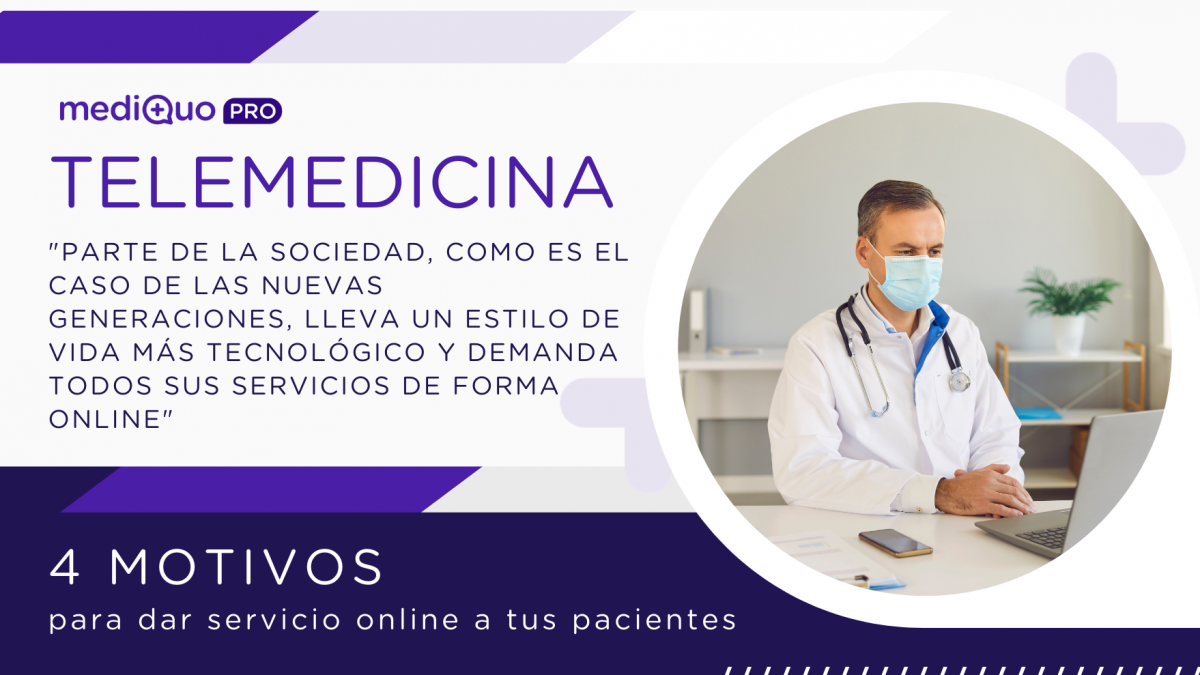 Telemedicina 4 motivos para dar servicio online MediQuo PRO