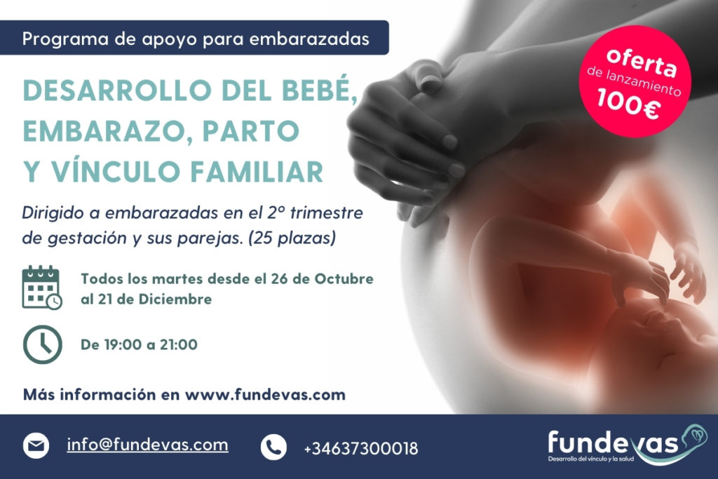2 edición Banner Fundevas 600x400. Embarazo. maternidad, parto, mediquo, sauld, ginecología