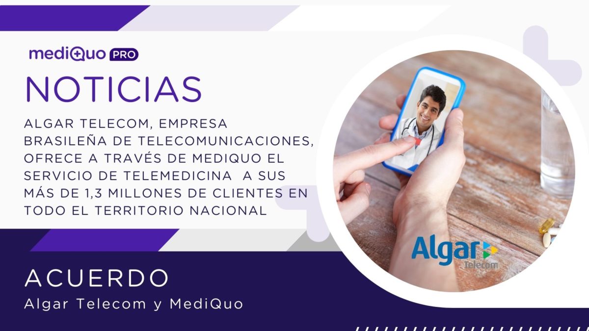 Acuerdo Algar Telecom y MediQuo. Brasil