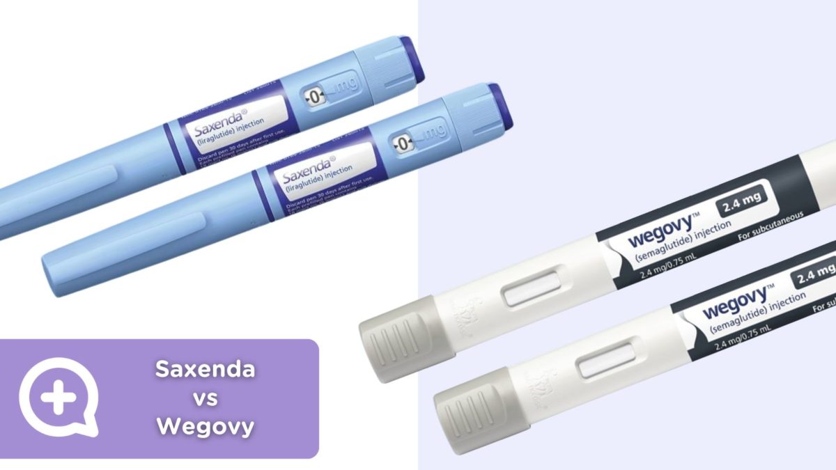 Diferencias entre Saxenda vs Wegovy. tratamiento Liraglutida, semaglutida. Clínica Pérdida de peso. Inyecciones. Receta. Prescripción. Consulta online. MediQuo. Diabetes