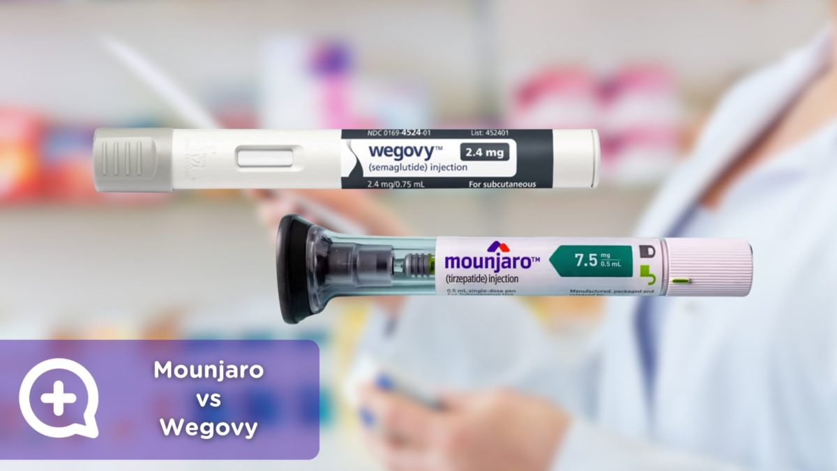 Mounjaro vs Wegovy. Clínica Pérdida de peso. Consulta online. MediQuo. Liraglutida, semaglutida, tirzepatida.