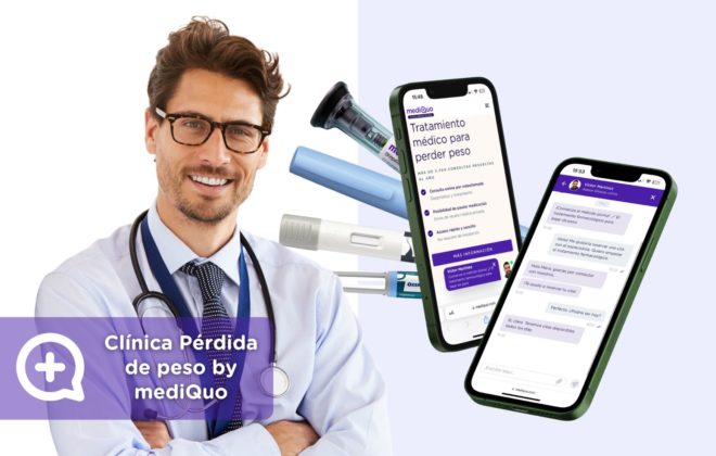 Clínica Pérdida de peso by mediQuo. Inyecciones recetadas clínica pérdida de peso. Pierde peso con el método pluma. Clínica Pérdida de peso. Consulta online. MediQuo. Liraglutida, semaglutida, tirzepatida. Ozempic, Wegovy, Saxenda, Mounjaro.