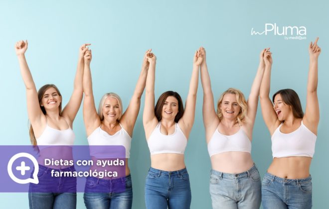 Dietas para bajar de peso con ayuda farmacológica. Método Pluma by mediQuo. Clínica Pérdida de peso by mediQuo. Inyecciones recetadas clínica pérdida de peso. Pierde peso con el método pluma. Clínica Pérdida de peso. Consulta online. MediQuo. Liraglutida, semaglutida, tirzepatida. Ozempic, Wegovy, Saxenda, Mounjaro.