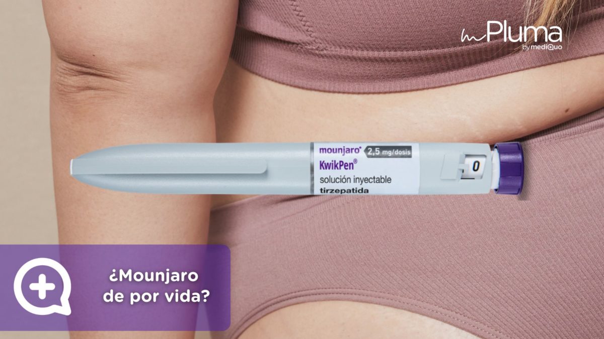 ¿Mounjaro de por vida?Médicos para bajar de peso Método pluma. Mounjaro, Wegovy, Saxenda, Ozempic. Clínica Pérdida de peso. Consulta online. MediQuo. Liraglutida, semaglutida, tirzepatida.