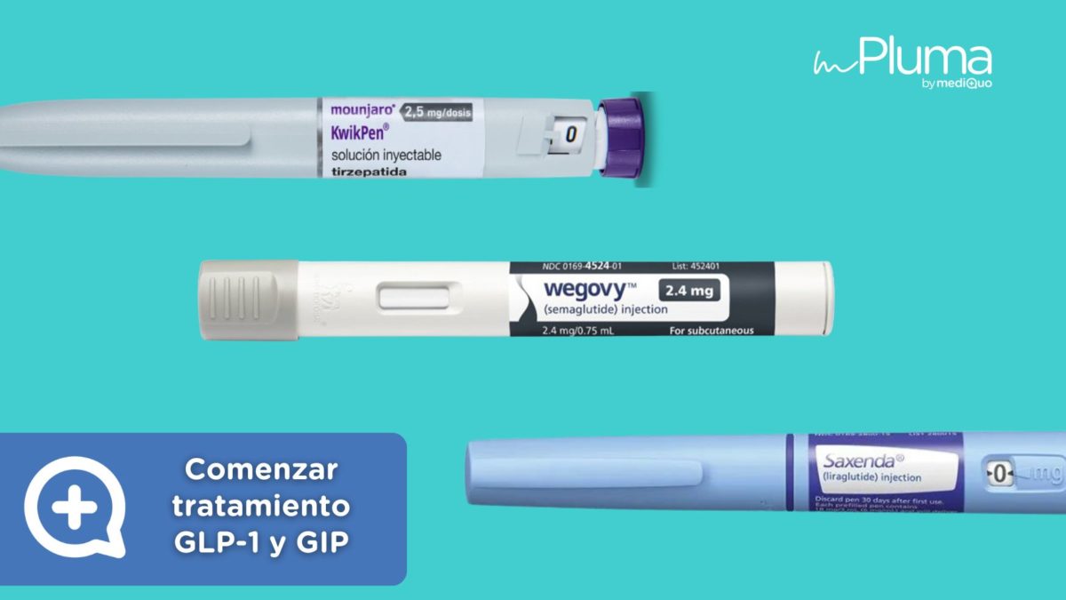 Si vas a empezar un tratamiento para perder peso… que sea para tomártelo en serio. Médicos para bajar de peso Método pluma. Mounjaro, Wegovy, Saxenda, Ozempic. Clínica Pérdida de peso. Consulta online. MediQuo. Liraglutida, semaglutida, tirzepatida.