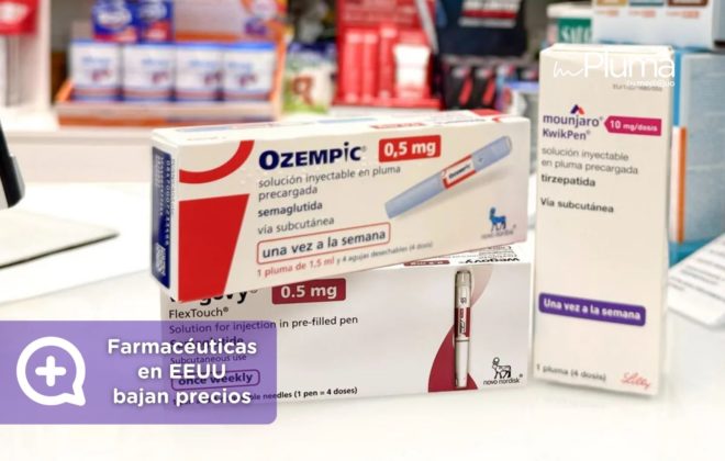 Las farmacéuticas bajan precios ¿una concesión al presión del Gobierno de EE. UU. o un nuevo escenario global. Médicos para bajar de peso Método pluma. Mounjaro, Wegovy, Saxenda, Ozempic. Clínica Pérdida de peso. Consulta online. MediQuo. Liraglutida, semaglutida, tirzepatida.